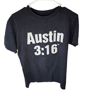 Stone Cold Steve Austin WWE Shirt Size Small 316 Skull Double Sided